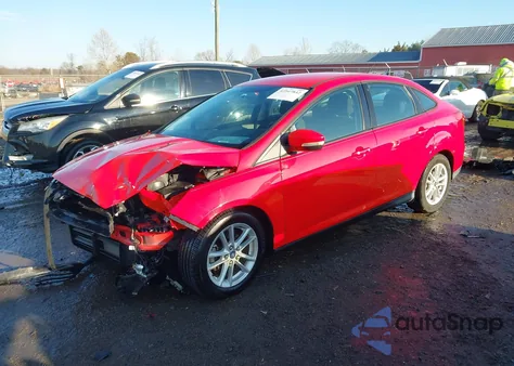 2016 Ford Focus Se из США, поврежденный, VIN 1FADP3F29GL232327